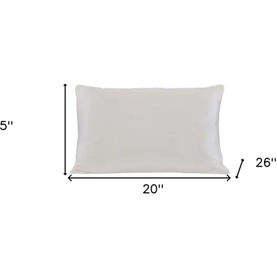Cotton Latex Foam And Wool Hypoallergenic Standard Size Bed Pillow Photo 6