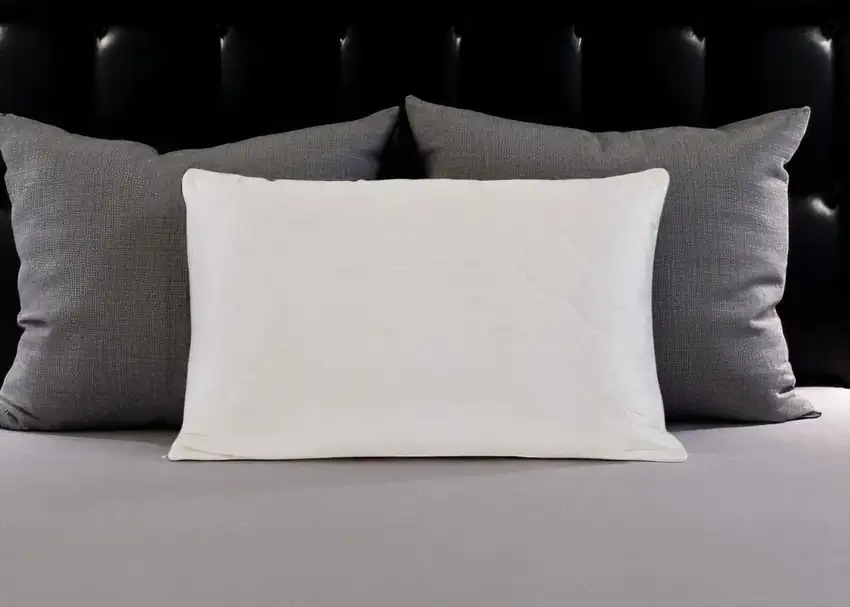 Cotton Latex Foam And Wool Hypoallergenic Standard Size Bed Pillow Photo 1