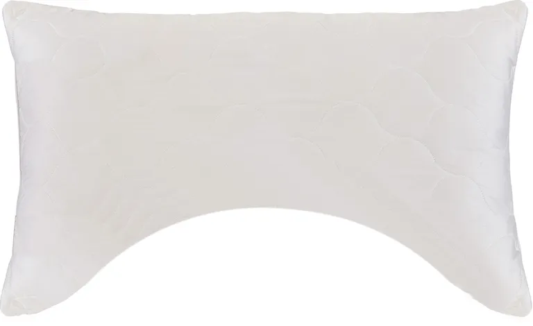 Cotton Wool Hypoallergenic Ergonomic Queen Size Bed Pillow Photo 2