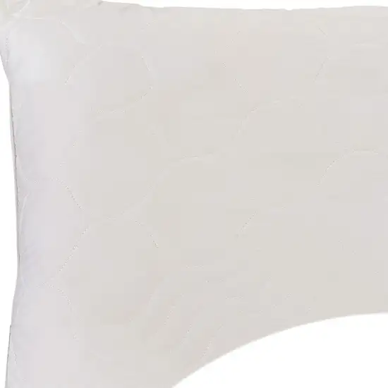 Cotton Wool Hypoallergenic Ergonomic Queen Size Bed Pillow Photo 4