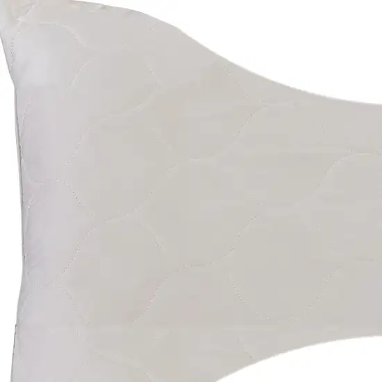 Cotton Wool Hypoallergenic Ergonomic Standard Size Bed Pillow Photo 4