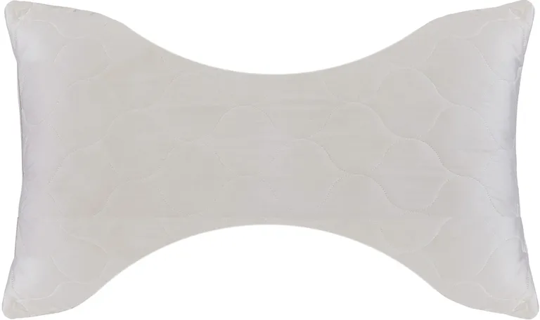 Cotton Wool Hypoallergenic Ergonomic Standard Size Bed Pillow Photo 2