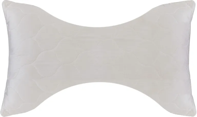 Cotton Wool Hypoallergenic Ergonomic Standard Size Bed Pillow Photo 5