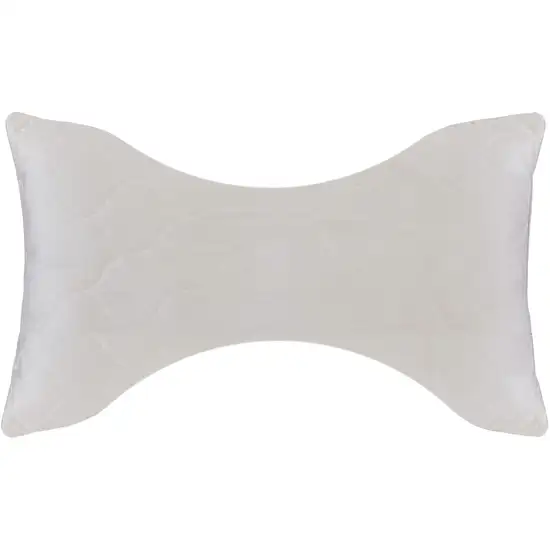 Cotton Wool Hypoallergenic Ergonomic Standard Size Bed Pillow Photo 5
