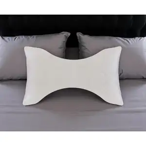 Photo of Cotton Wool Hypoallergenic Ergonomic Standard Size Bed Pillow