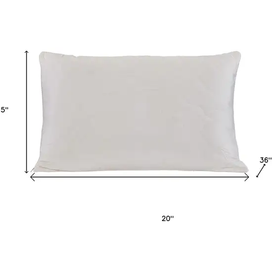 Cotton Wool Hypoallergenic King Size Bed Pillow Photo 8