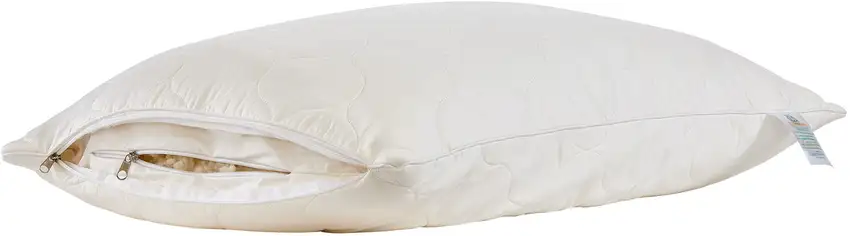 Cotton Wool Hypoallergenic King Size Bed Pillow Photo 3