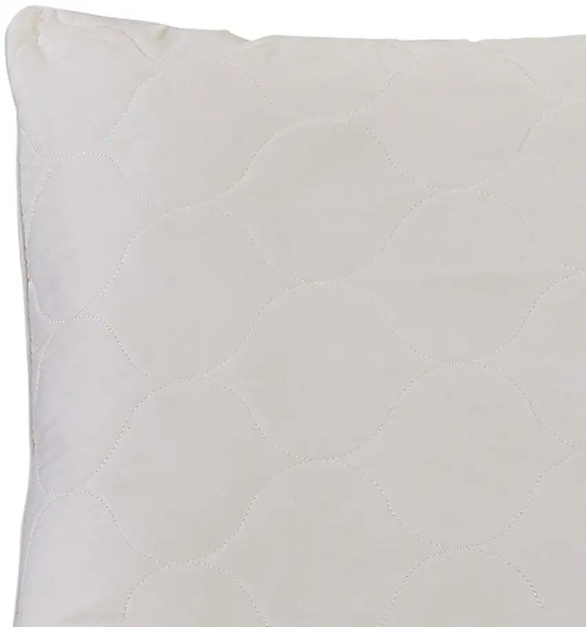 Cotton Wool Hypoallergenic King Size Bed Pillow Photo 6