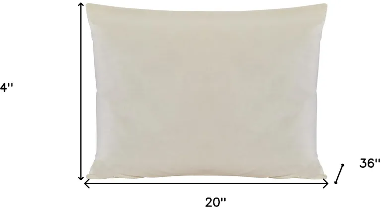 Cotton Wool Hypoallergenic King Size Bed Pillow Photo 5