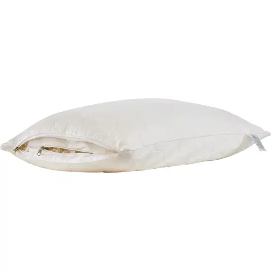 Cotton Wool Hypoallergenic Queen Size Bed Pillow Photo 3