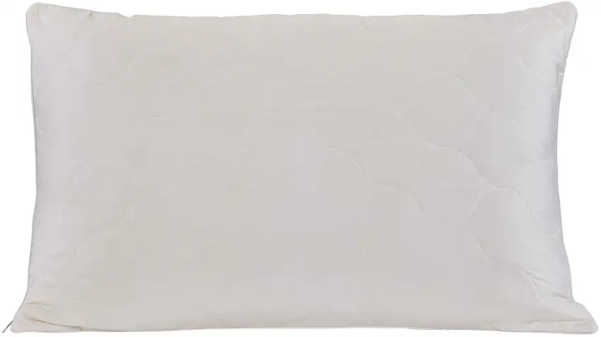 Cotton Wool Hypoallergenic Queen Size Bed Pillow Photo 2