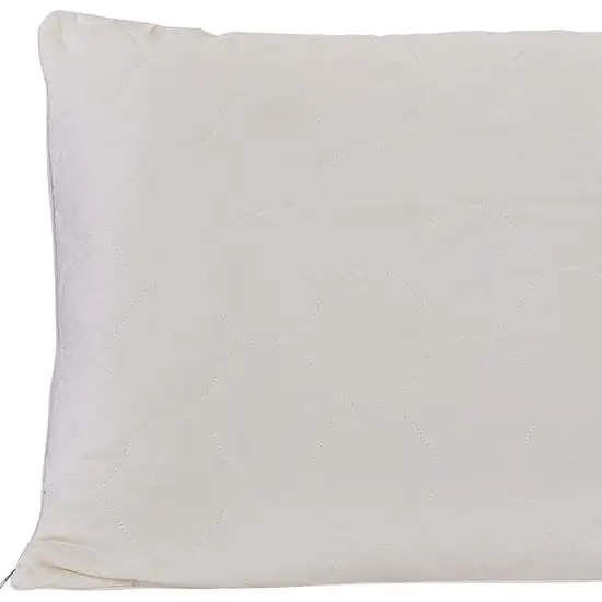 Cotton Wool Hypoallergenic Standard Size Bed Pillow Photo 5