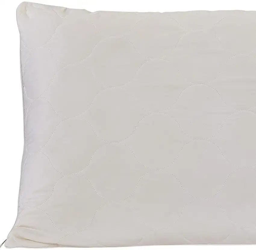 Cotton Wool Hypoallergenic Standard Size Bed Pillow Photo 5