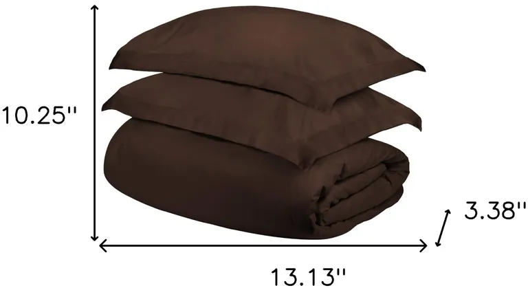 Queen Cotton Blend 400 Thread Count Washable Duvet Cover Set Photo 4