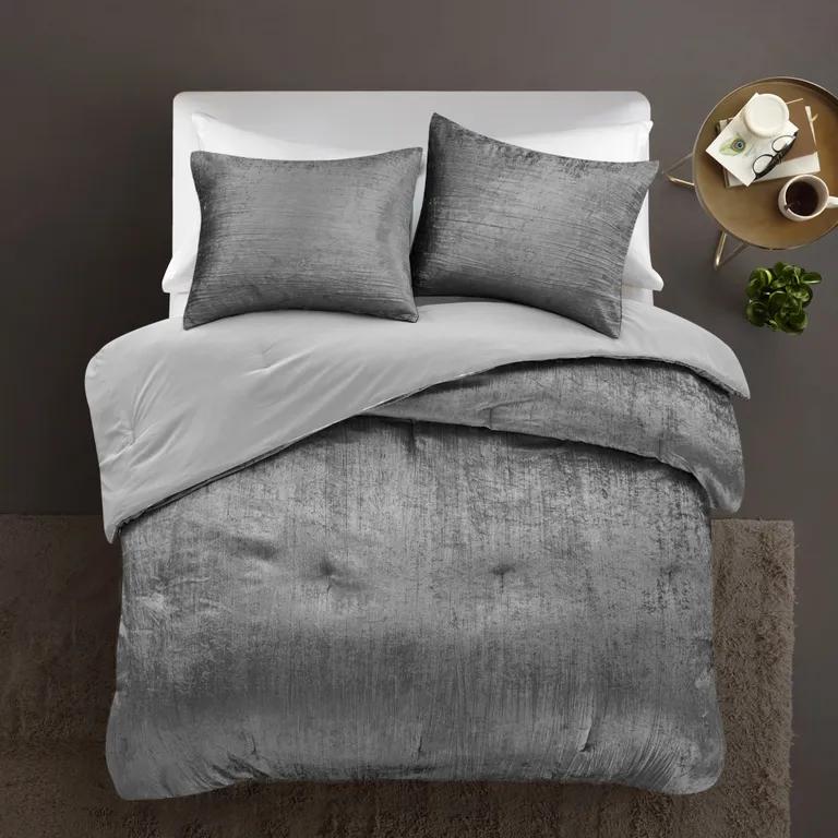 Queen Polyester 180 Thread Count Washable Down Comforter Set Photo 5