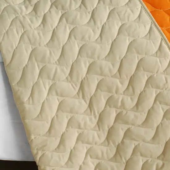 Enjoy Sunshine -  3PC Vermicelli-Quilted Patchwork Quilt Set (Full/Queen Size) Photo 3
