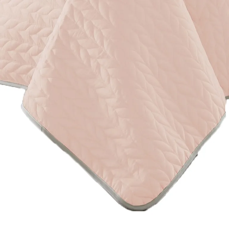 Eva 3 Piece King Microfiber Reversible Coverlet Set, Quilted Photo 4