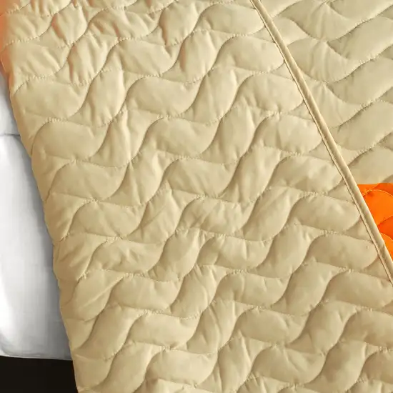 Eyes on Me -  3PC Vermicelli-Quilted Patchwork Quilt Set (Full/Queen Size) Photo 3