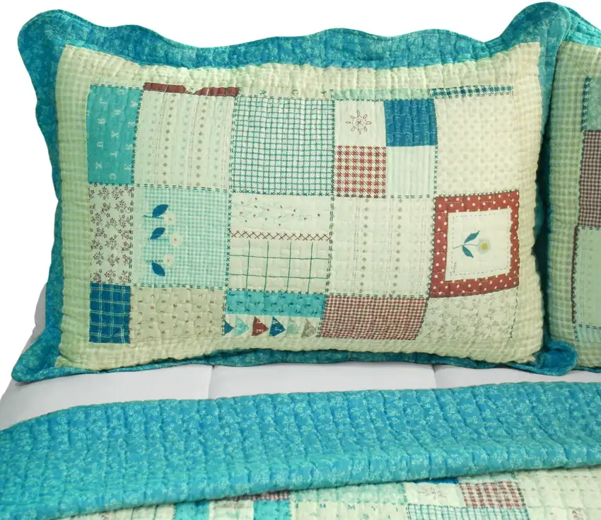 Fairy Tales -  Cotton 3PC Vermicelli-Quilted Printed Quilt Set (Full/Queen Size) Photo 3