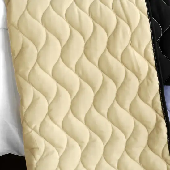 Floral City -  3PC Vermicelli-Quilted Patchwork Quilt Set (Full/Queen Size) Photo 4