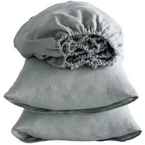 Photo of Four Piece Linen Sheet Set
