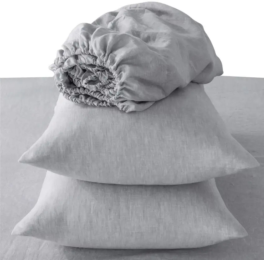 Four Piece Cloud Linen Sheet Set Photo 6