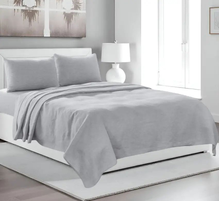 Four Piece Cloud Linen Sheet Set Photo 1