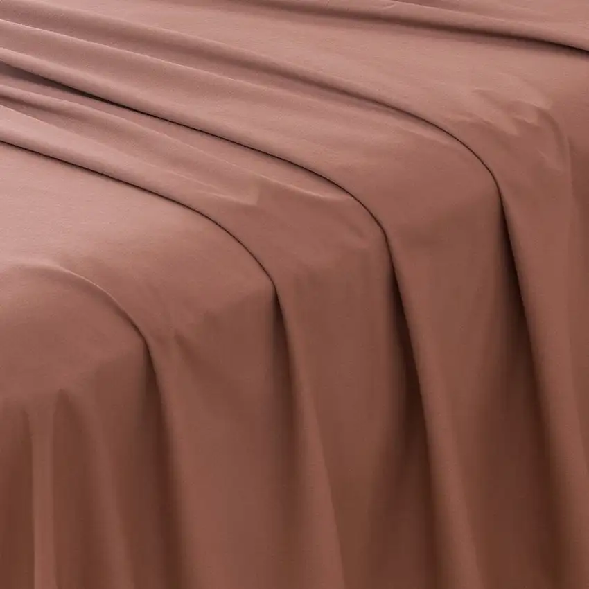 Four Piece Pink Cotton Queen Sheet Set Photo 3