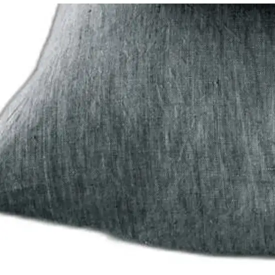 Four Piece Slate Gray Linen Sheet Set Photo 5