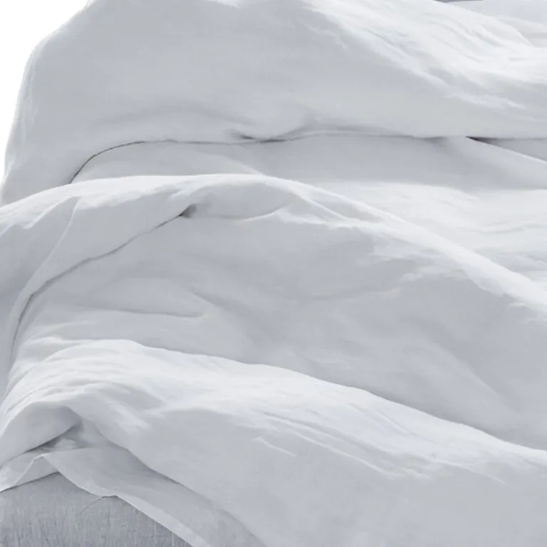 Four Piece Linen Sheet Set Photo 4