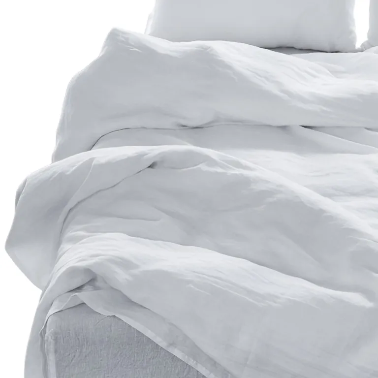 Four Piece Linen Sheet Set Photo 5