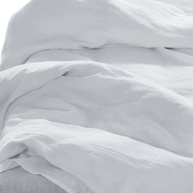 Four Piece Linen Sheet Set Photo 5