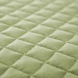 Photo of Full/Queen Lightweight Sage Ultra Soft 3-Piece Microfiber Quilt Set