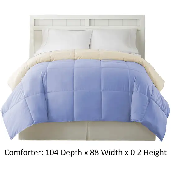Genoa King Size Box Quilted Reversible Comforter The Urban Port Photo 3