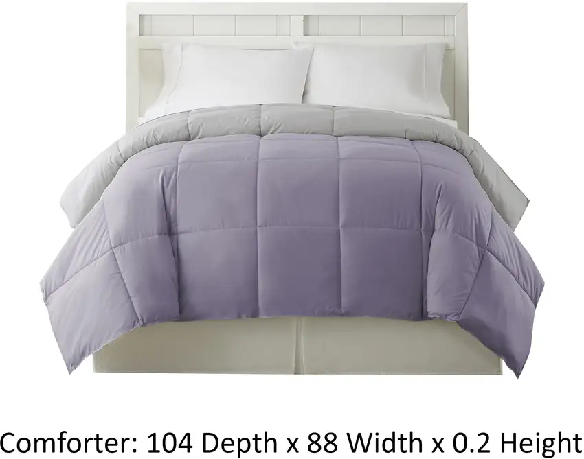 Genoa King Size Box Quilted Reversible Comforter The Urban Port Photo 4
