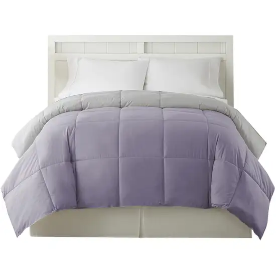 Genoa King Size Box Quilted Reversible Comforter The Urban Port Photo 2