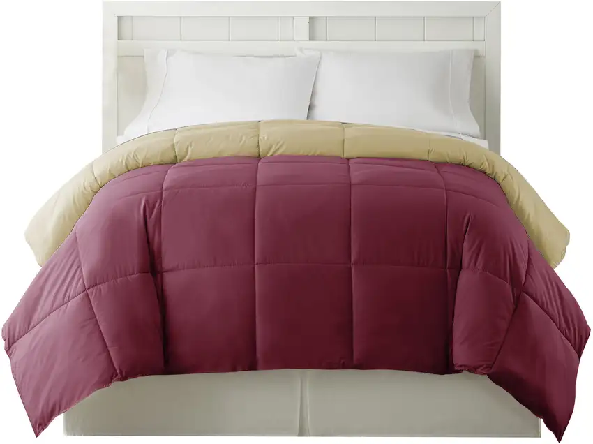 Genoa King Size Box Quilted Reversible Comforter The Urban Port Photo 2
