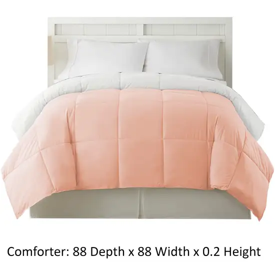 Genoa Queen Size Box Quilted Reversible Comforter The Urban Port Photo 4