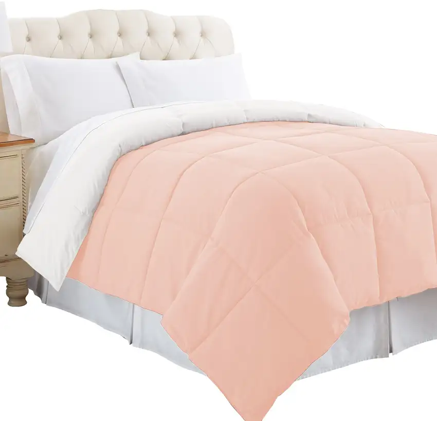 Genoa Queen Size Box Quilted Reversible Comforter The Urban Port Photo 1