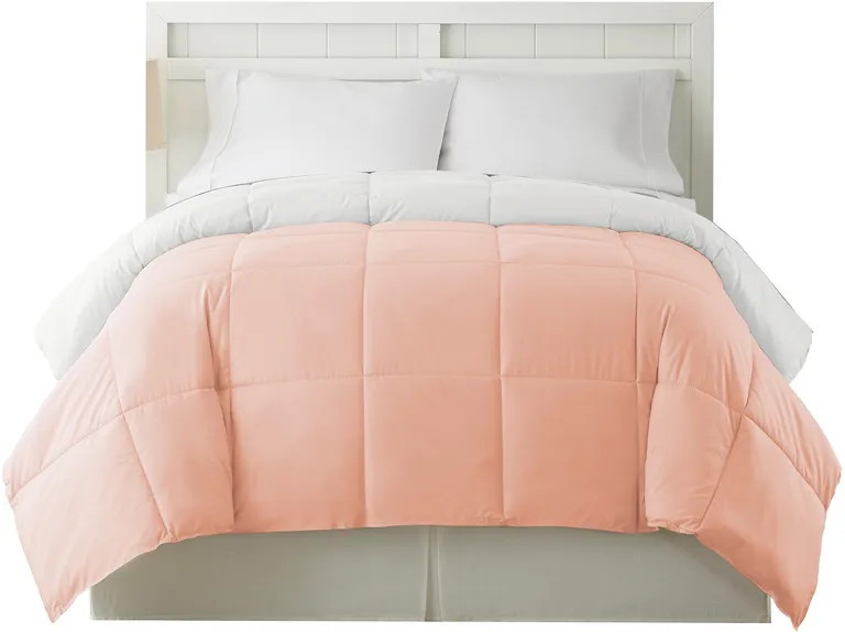 Genoa Queen Size Box Quilted Reversible Comforter The Urban Port Photo 2