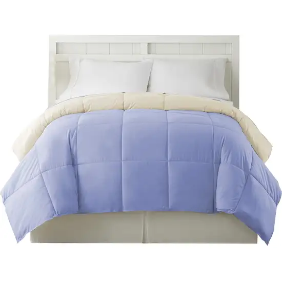 Genoa Twin Size Box Quilted Reversible Comforter The Urban Port Photo 2