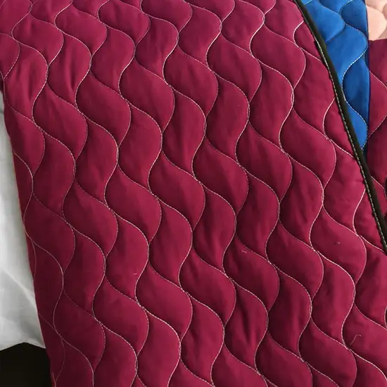 Girl's Excitement -  3PC Vermicelli-Quilted Patchwork Quilt Set (Full/Queen Size) Photo 4