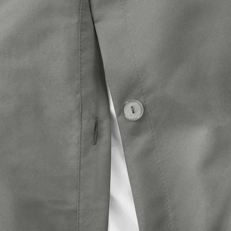 Gray  Microfiber Washable Microfiber Down Alternative Comforter Photo 2