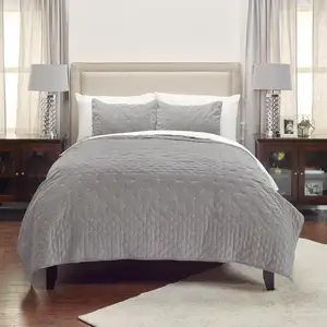 Photo of Queen 100% Cotton 300 Thread Count Dry Clean Only Down Alternative Comforter