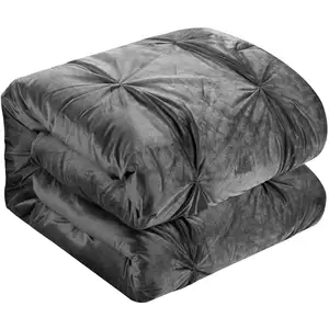 Photo of Queen PolYester 130 Thread Count Washable Down Comforter Set