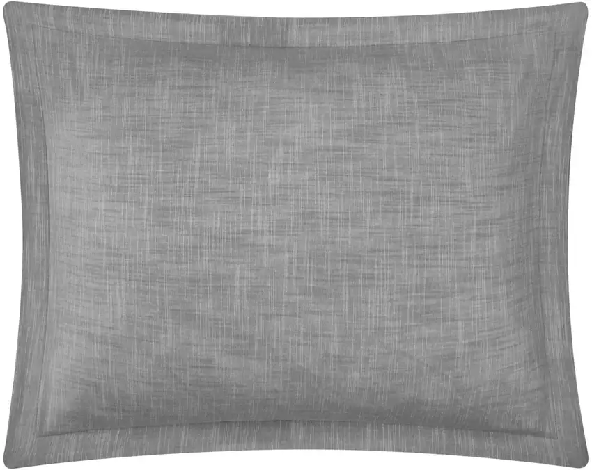 Gray Twin 100% Cotton 140 Thread Count Washable Down Comforter Set Photo 3