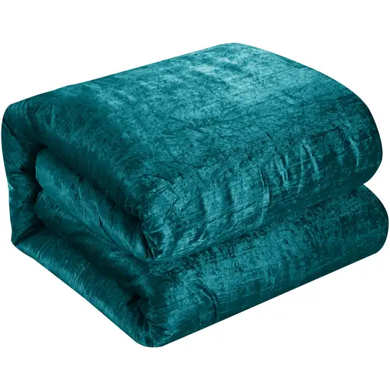Green Queen Polyester 180 Thread Count Washable Down Comforter Set Photo 1