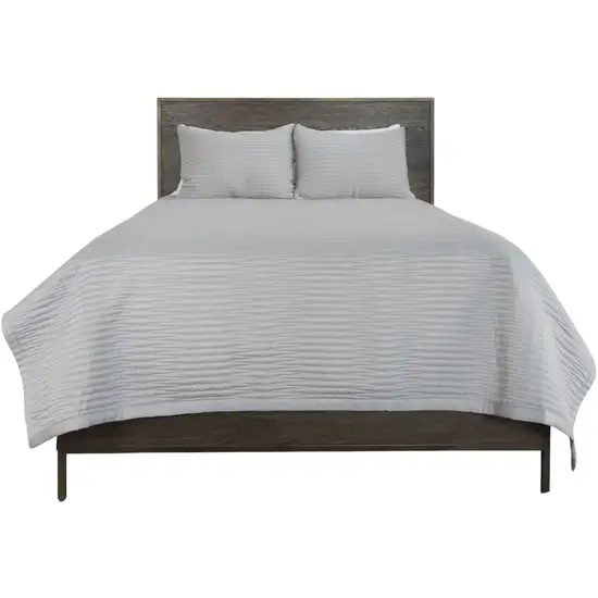 Grey King Microfiber 300 Thread Count Machine Washable Down Alternative Comforter Photo 2