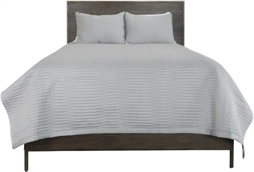 Grey King Microfiber 300 Thread Count Machine Washable Down Alternative Comforter Photo 2