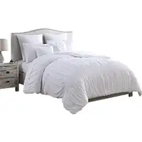 Photo of Hamburg 7 Piece King Size Comforter Set with Textured Details The Urban Port